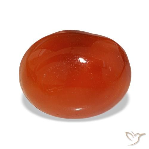 2.63ct Roter Karneol, Oval, Lichtdurchlässig