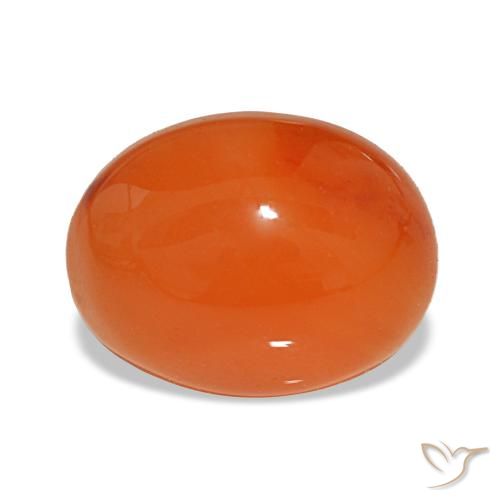 2.38ct Roter Karneol, Oval, Lichtdurchlässig