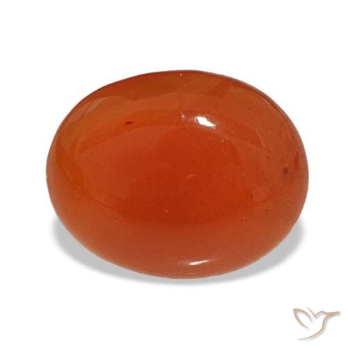 2.04ct Roter Karneol, Oval, Lichtdurchlässig