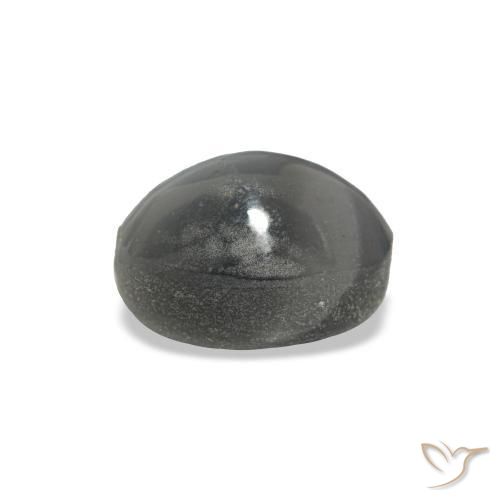 1,03 ctw natürlicher grauer Cat's Eye Alexandrite, Oval Schliff, Lichtundurchlässig