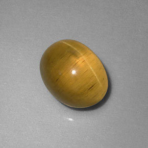 9,17 ctw natürlicher gold-grün Katzenaugen-Apatit, Transparent, Transparent / Lichtdurchlässig