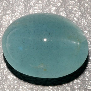 11,04 ctw natürlicher grüner Cat's Eye Aquamarine, Transparent, Transparent / Lichtdurchlässig