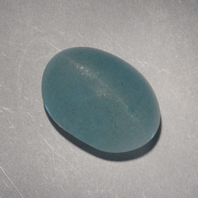 6,60 ctw natürlicher grüner Cat's Eye Aquamarine, Oval Schliff, Lichtdurchlässig