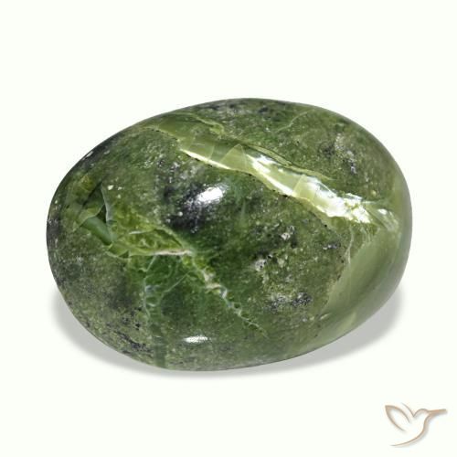 9,74 ctw natürlicher mehrfarbiger Cat's Eye Opal, Oval Schliff, Lichtundurchlässig