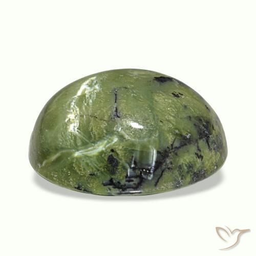 6,32 ctw natürlicher mehrfarbiger Cat's Eye Opal, Oval Schliff, Lichtundurchlässig