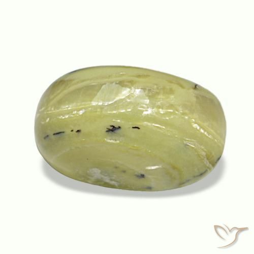 3,73 ctw natürlicher mehrfarbiger Cat's Eye Opal, Oval Schliff, Lichtundurchlässig