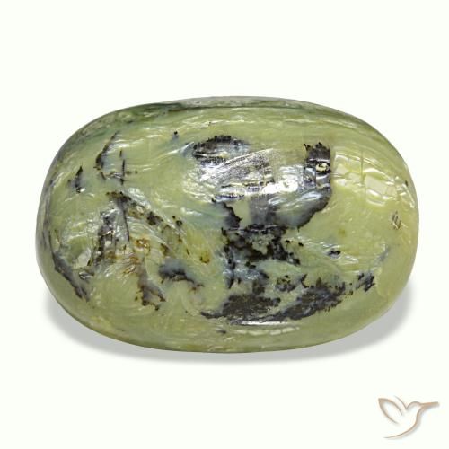 9,57 ctw natürlicher mehrfarbiger Cat's Eye Opal, Oval Schliff, Lichtundurchlässig
