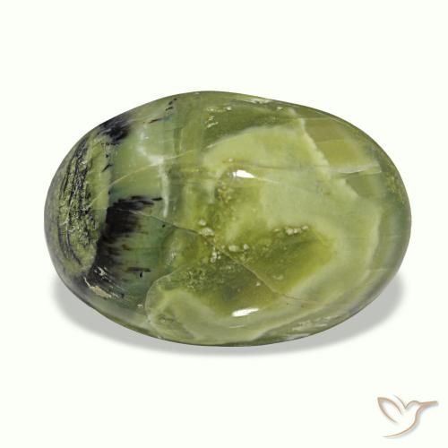 8,39 ctw natürlicher mehrfarbiger Cat's Eye Opal, Oval Schliff, Lichtundurchlässig