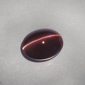 9,17 ctw natürlicher dunkelbraun Skapolith Katzenauge, Oval Schliff, Lichtdurchlässig