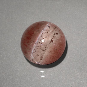 2,23 ctw natürlicher brauner Cat's Eye Scapolite, Transparent, Transparent / Lichtdurchlässig