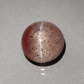 2,23 ctw natürlicher brauner Cat's Eye Scapolite, Transparent, Transparent / Lichtdurchlässig