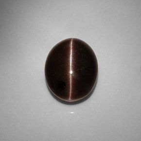 6,90 ctw natürlicher brauner Cat's Eye Scapolite, Oval Schliff, Lichtdurchlässig