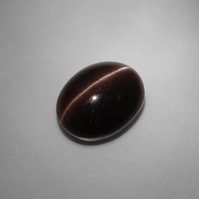 6,90 ctw natürlicher brauner Cat's Eye Scapolite, Oval Schliff, Lichtdurchlässig