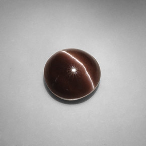5,82 ctw natürlicher brauner Cat's Eye Scapolite, Rundschliff, Lichtdurchlässig