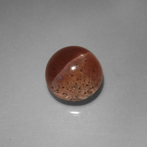 2,31 ctw natürlicher brauner Cat's Eye Scapolite, Transparent, Transparent / Lichtdurchlässig