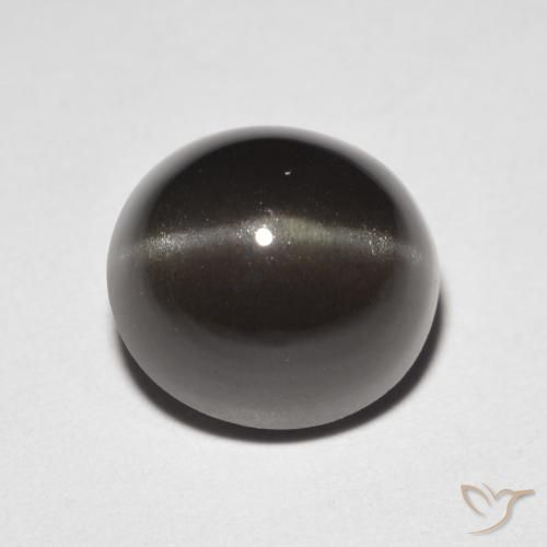 3,32 ctw natürlicher brauner Cat's Eye Scapolite, Oval Schliff, Lichtdurchlässig