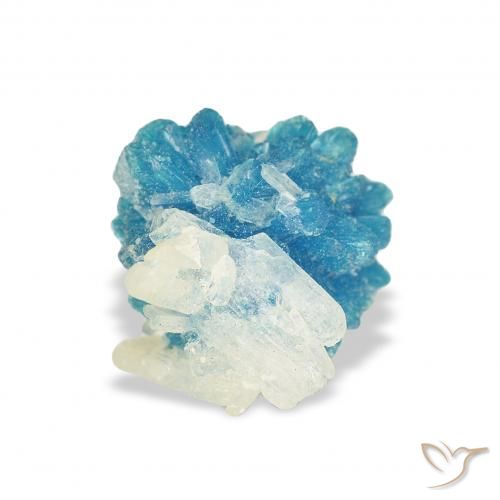 1.30ct Natürlicher Elektrisches Azurblau Cavansit, Fantasie, Lichtundurchlässig