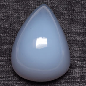 193,10 ctw natürlicher blauer Chalcedon, Transparent, Transparent / Lichtdurchlässig