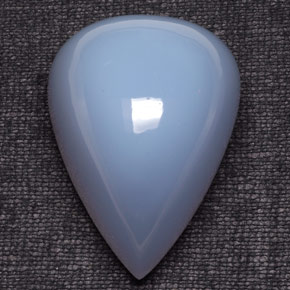 193,10 ctw natürlicher blauer Chalcedon, Transparent, Transparent / Lichtdurchlässig
