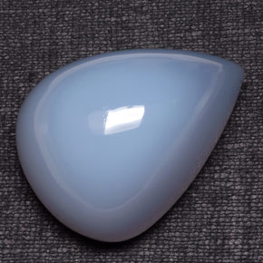 193,10 ctw natürlicher blauer Chalcedon, Transparent, Transparent / Lichtdurchlässig
