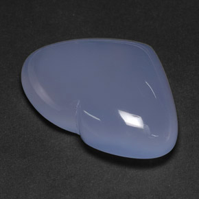 117,45 ctw natürlicher blauer Chalcedon, Transparent, Transparent / Lichtdurchlässig