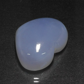 31,47 ctw natürlicher blauer Chalcedon, Transparent, Transparent / Lichtdurchlässig