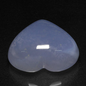 40,12 ctw natürlicher blauer Chalcedon, Transparent, Transparent / Lichtdurchlässig