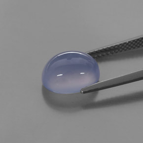 9,17 ctw natürlicher Lavendelblau Chalzedon, Transparent, Transparent / Lichtdurchlässig