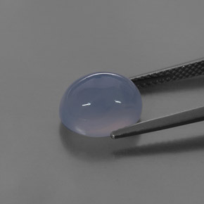 9,17 ctw natürlicher Lavendelblau Chalzedon, Transparent, Transparent / Lichtdurchlässig