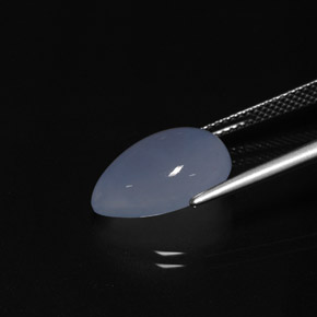 9,17 ctw natürlicher Lavendelblau Chalzedon, Transparent, Transparent / Lichtdurchlässig