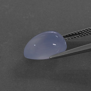 9,17 ctw natürlicher Lavendelblau Chalzedon, Transparent, Transparent / Lichtdurchlässig
