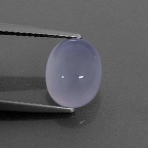 9,17 ctw natürlicher Lavendelblau Chalzedon, Transparent, Transparent / Lichtdurchlässig