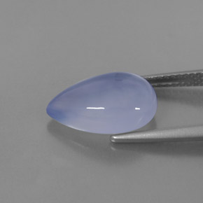 9,17 ctw natürlicher Lavendelblau Chalzedon, Transparent, Transparent / Lichtdurchlässig