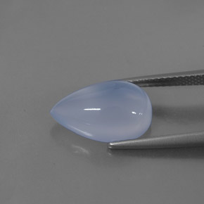 9,17 ctw natürlicher Lavendelblau Chalzedon, Transparent, Transparent / Lichtdurchlässig