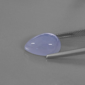 9,17 ctw natürlicher Lavendelblau Chalzedon, Transparent, Transparent / Lichtdurchlässig
