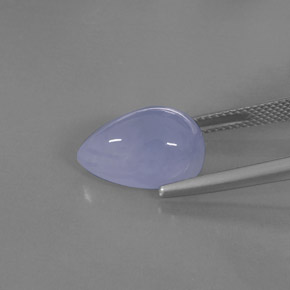 9,17 ctw natürlicher Lavendelblau Chalzedon, Transparent, Transparent / Lichtdurchlässig