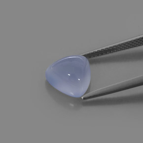 9,17 ctw natürlicher Lavendelblau Chalcedon, Transparent, Transparent / Lichtdurchlässig