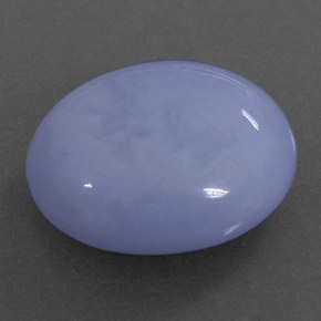 13,90 ctw natürlicher blauer Chalcedon, Transparent, Transparent / Lichtdurchlässig
