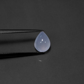 9,17 ctw natürlicher Lavendelblau Chalzedon, Transparent, Transparent / Lichtdurchlässig