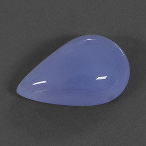 23,58 ctw natürlicher blauer Chalcedon, Transparent, Transparent / Lichtdurchlässig