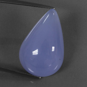 23,58 ctw natürlicher blauer Chalcedon, Transparent, Transparent / Lichtdurchlässig