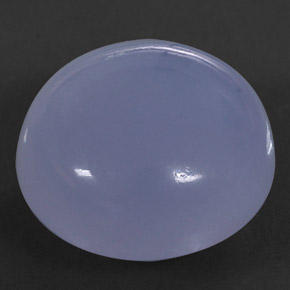 17,75 ctw natürlicher blauer Chalcedon, Transparent, Transparent / Lichtdurchlässig