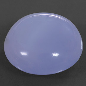 28,93 ctw natürlicher blauer Chalcedon, Transparent, Transparent / Lichtdurchlässig