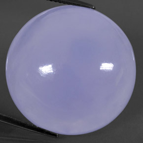 44,51 ctw natürlicher blauer Chalcedon, Transparent, Transparent / Lichtdurchlässig