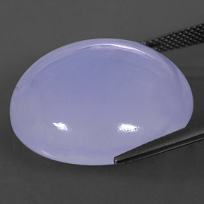 44,51 ctw natürlicher blauer Chalcedon, Transparent, Transparent / Lichtdurchlässig