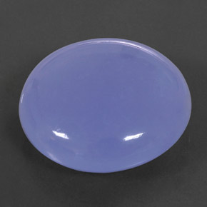 38,12 ctw natürlicher blauer Chalcedon, Transparent, Transparent / Lichtdurchlässig