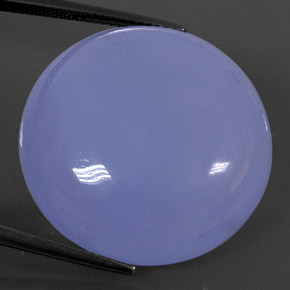 47,14 ctw natürlicher blauer Chalcedon, Transparent, Transparent / Lichtdurchlässig