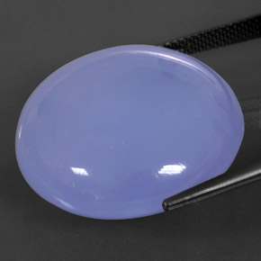 47,14 ctw natürlicher blauer Chalcedon, Transparent, Transparent / Lichtdurchlässig