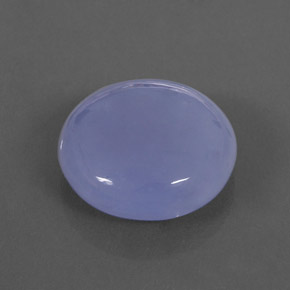 16,85 ctw natürlicher blauer Chalcedon, Transparent, Transparent / Lichtdurchlässig
