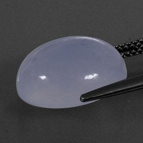 9,17 ctw natürlicher Lavendelblau Chalzedon, Transparent, Transparent / Lichtdurchlässig